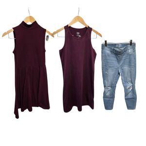 Girls Clothes Sleeveless Dress‎ Jeans